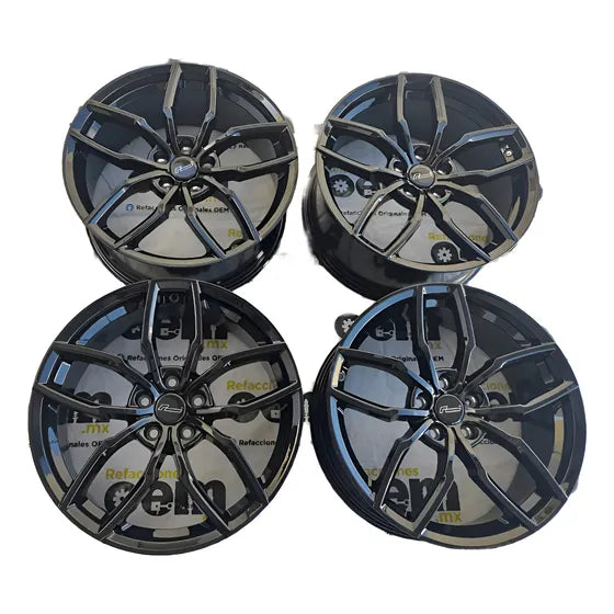 Rines Nuevos Originales Racingline 360 19 X 8.5 Et45 Vw Audi Gris