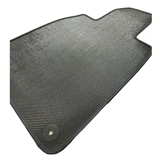 Tapetes Originales Porsche Fibra Carbon Con Piel 981/982/991 Negro