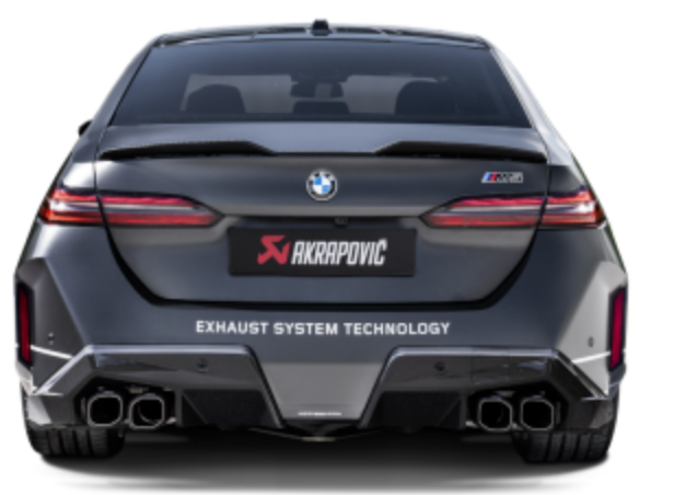 Juego de Puntas de Escape Akrapovic (Fibra de Carbono) BMW M5 2024+