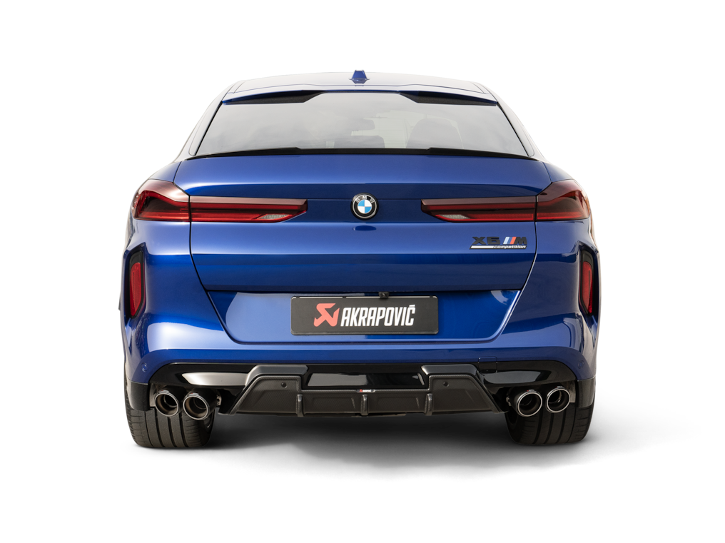 Escape Akrapovič Slip-On Line (Titanio) para BMW X6 M / X6 M Competition (F96)