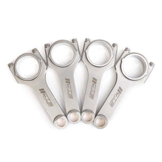 Bielas CTS Turbo VW y Audi 144×20 Perforadas con rifle cónico | Se adapta a MK5/B7 FSI 2.0T EA113 con pistones originales.