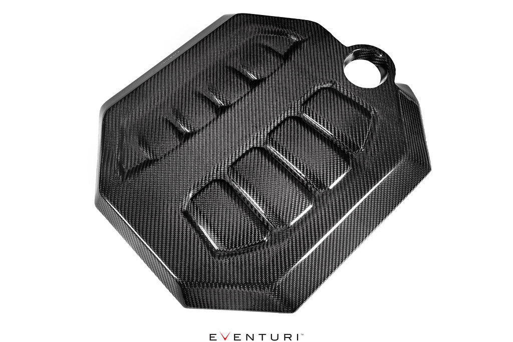 Tapa de Motor Eventuri Black Carbon - VW Golf MK8 GTI / R
