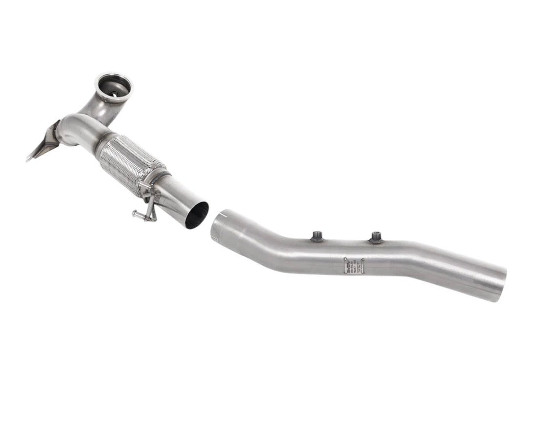 Kit de Intercooler Racingline, Bobinas de encendido Racingline, Reprogramacion Motor y Caja Stage 2, Downpipe Milltek OPF sin CAT, Enfriador de Aceite Racingline MQB