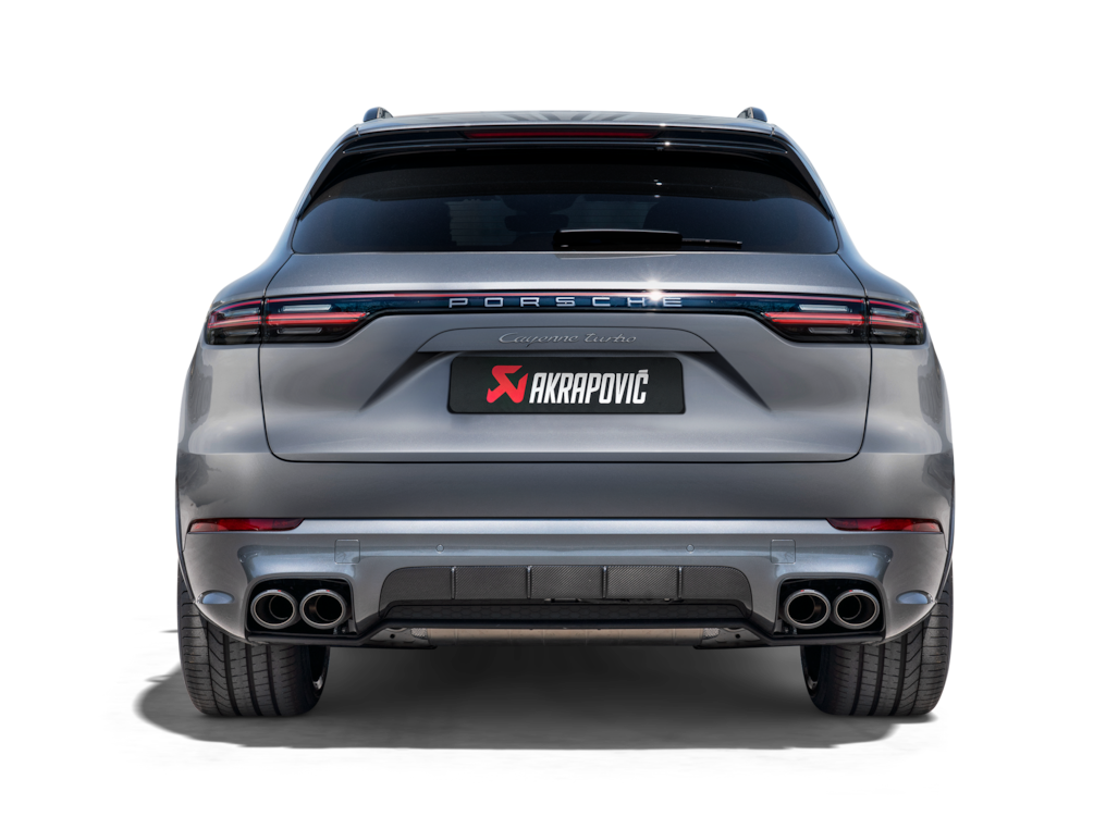 Sistema Cat-Back Akrapovic Evolution Titanio Porsche Cayenne Turbo/Coupé V8 (536)