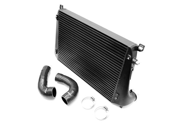Kit de Intercooler Racingline, Bobinas de encendido Racingline, Reprogramacion Motor y Caja Stage 2, Downpipe Milltek OPF sin CAT, Enfriador de Aceite Racingline MQB