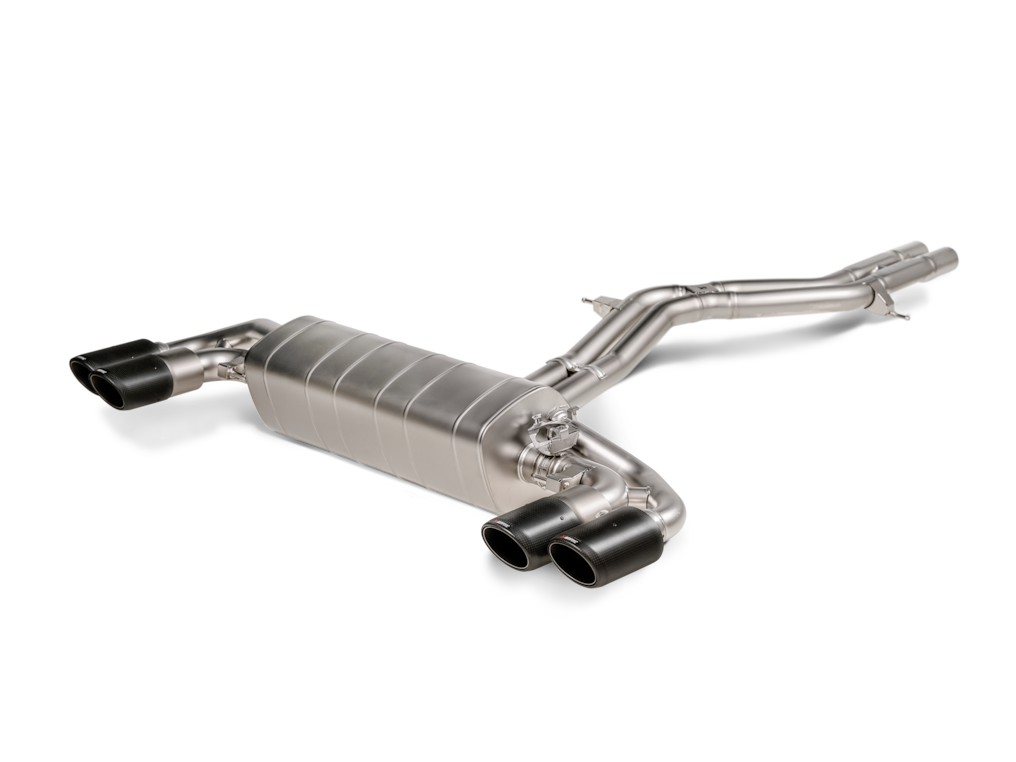Sistema Cat-Back Akrapovic Evolution Titanio Porsche Cayenne Turbo/Coupé V8 (536)