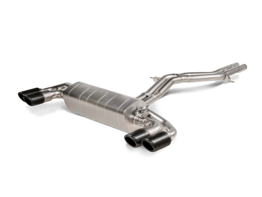 Sistema Cat-Back Akrapovic Evolution Titanio Porsche Cayenne Turbo/Coupé V8 (536)
