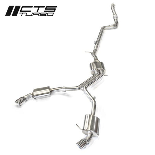 Sistema de escape Catback CTS Turbo B9 Audi A4 2.0T (2017-2024)
