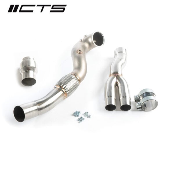 CTS Turbo 8V/8Y RS3 y 8S TTRS 2.5T EVO 3.5″ CAT simple de alto flujo