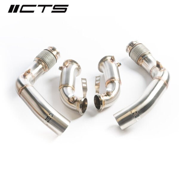 CTS Turbo BMW F90 M5/M5C y BMW G15/G16 M8/M8C CONJUNTO DE BAJADA DE CARRERA