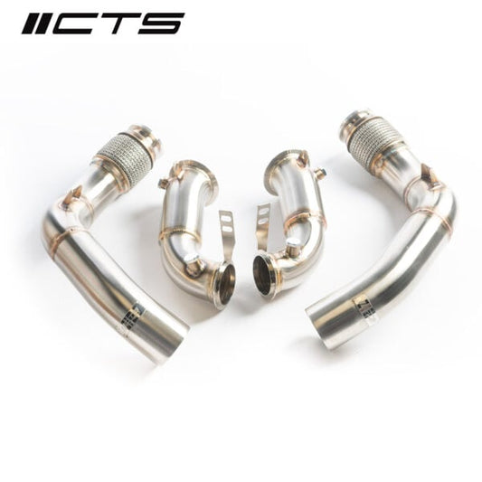 CTS Turbo BMW F90 M5/M5C y BMW G15/G16 M8/M8C CONJUNTO DE BAJADA DE CARRERA