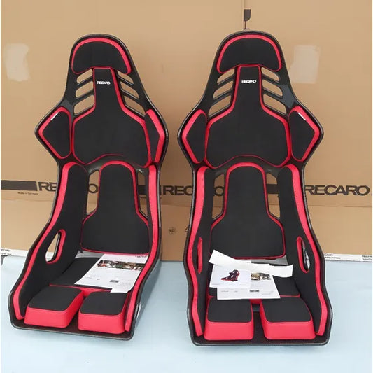 Recaro Podium Fibra Carbon Kevlar Rojos (2 Piezas) Rojo