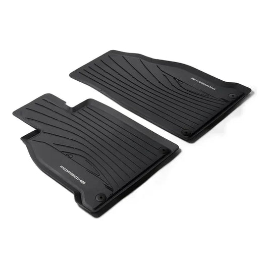 Tapetes Hule Nuevos Originales Porsche 911/718 Negro