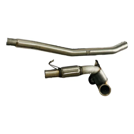 Downpipe Milltek 200 Celdas Audivw Mqb Evo Vw Cupra Ssxvw635 Gris