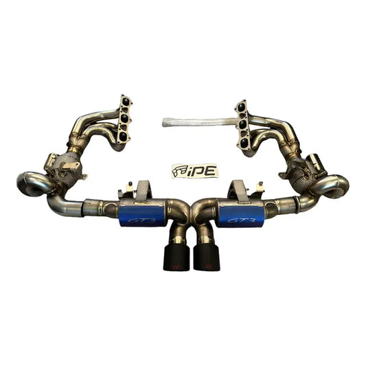 Escape Ipe Porsche Gt3 Rs Con Headers Y Puntas Fibra Carbono