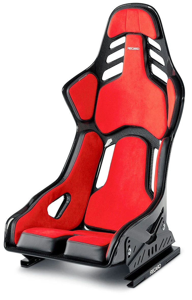 Recaro Podium Fibra Carbon Kevlar Rojos (2 Piezas) Rojo