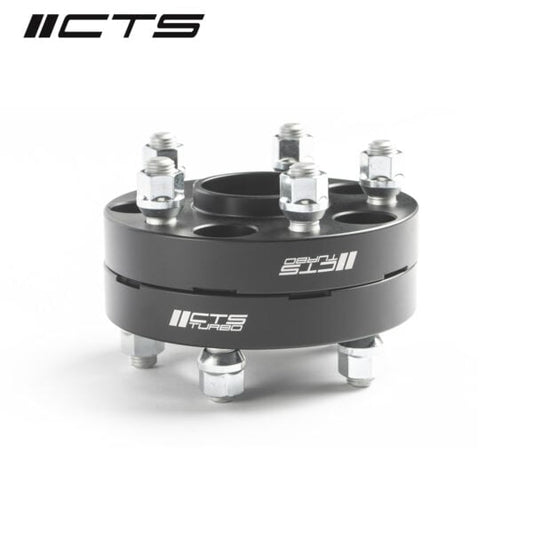 CTS Turbo Tesla Modelo 3/Modelo Y Espaciadores de rueda centrados en cubos (con labio) +25 mm | 5×114,3 CB 64,1