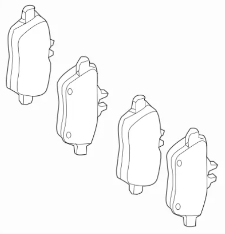 Kit de balatas y sensores Mercedes Benz A45s