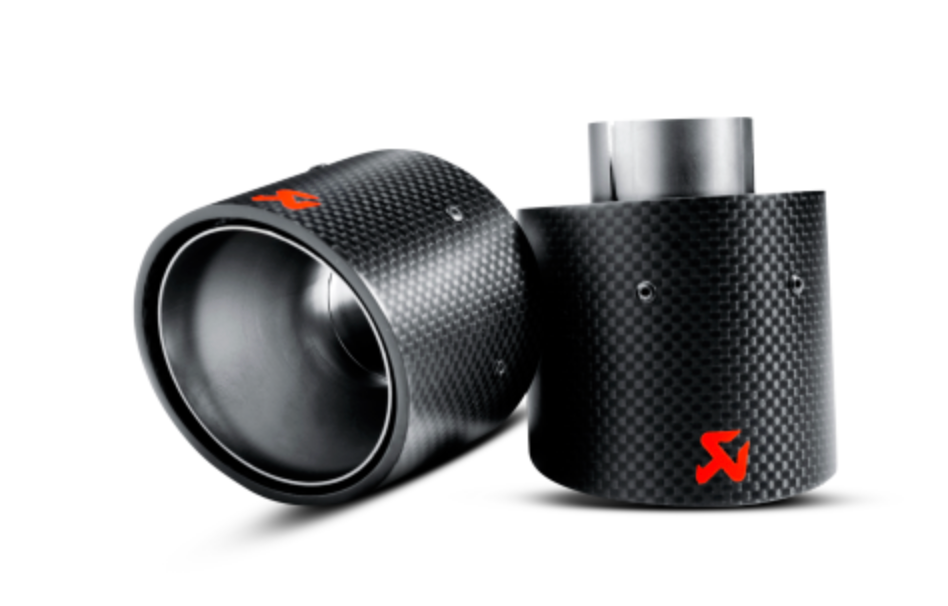 Juego de Puntas de Escape Akrapovic (Fibra de Carbono) MINI Cooper S 07-14