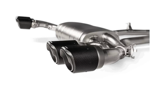 Escape Akrapovic BMW X3 M Línea Slip-On conFibra de Carbono Puntas