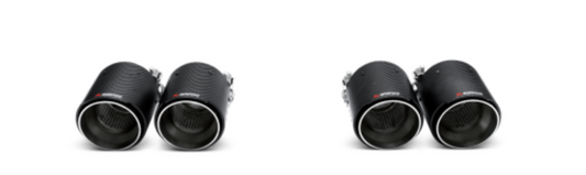 Juego de Puntas de Escape Akrapovic (Fibra de Carbono) BMW M3/M4 2014-2017