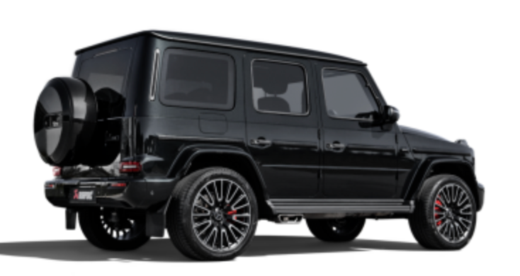 Sistema de Escape Akrapovic Evo Cat-Back (Titanio) Mercedes-AMG G63 2025