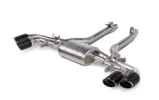 Escape Akrapovic Línea Slip-On (Titanio) BMW X5M/X6M 2024+