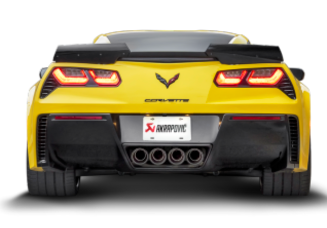 Escape Akrapovic Línea Slip-On (Titanio) Chevrolet Corvette Z06 2014-2017