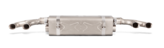 Escape Akrapovic Línea Slip-On (Titanio) Porsche 911 Turbo 2016-2017