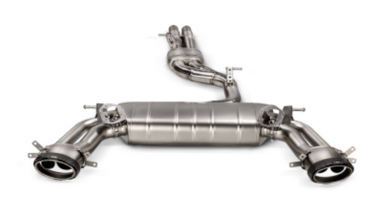 Sistema de Escape Akrapovic Evo Cat-Back (Titanio) Audi RS3 Sedan 2025+