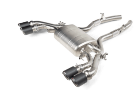 Escape Akrapovic Línea Slip-On (Titanio) BMW X3 M/X4 M 2019-2020