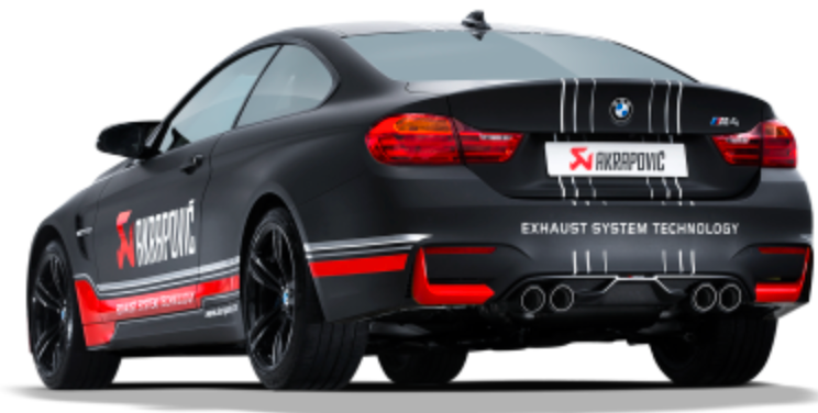 Escape Akrapovic Línea Slip-On (Titanio) BMW M3/M4 2014-2017