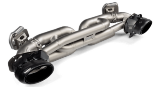 Escape Akrapovic Línea Slip-On (Acero Inoxidable) Porsche 911 Turbo 2020-2021