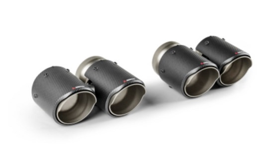 Juego de Puntas de Escape Akrapovic (Fibra de Carbono) BMW M5 2024+