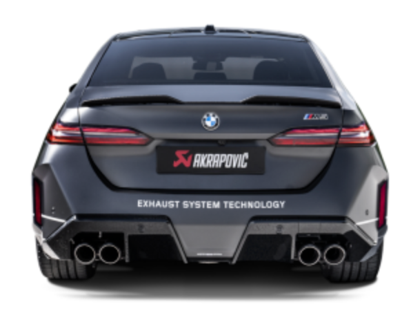 Juego de Puntas de Escape Akrapovic (Fibra de Carbono) BMW M5 2024+