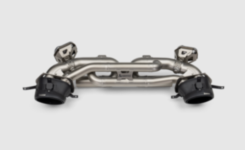 Escape Akrapovic Línea Slip-On Titanio Porsche 911 2025