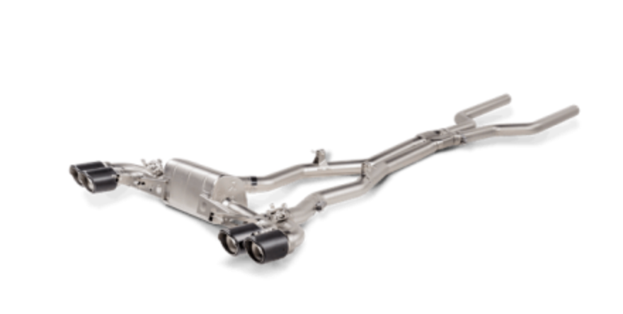 Sistema de Escape Akrapovic Evo Cat-Back (Titanio) BMW M8 2021