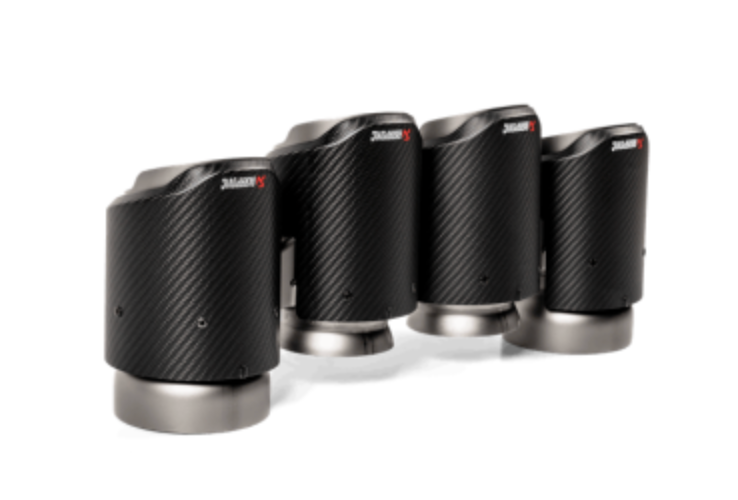 Set de Puntas de Escape Akrapovič Carbono BMW X3 M / X3 M Competition (F97)