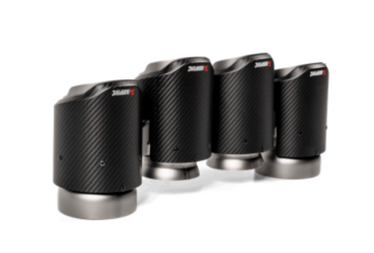 Juego de Puntas de Escape Akrapovic (Fibra de Carbono) BMW X3 M 2020+