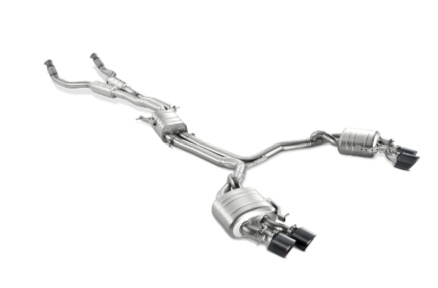Sistema de Escape Akrapovic Evo Cat-Back (Titanio) Audi S6 2013-2017