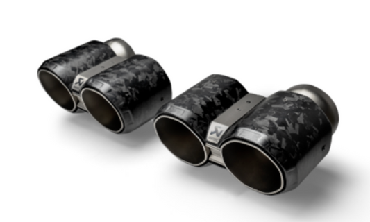 Juego de Puntas de Escape Akrapovic (Fibra de Carbono) BMW M2