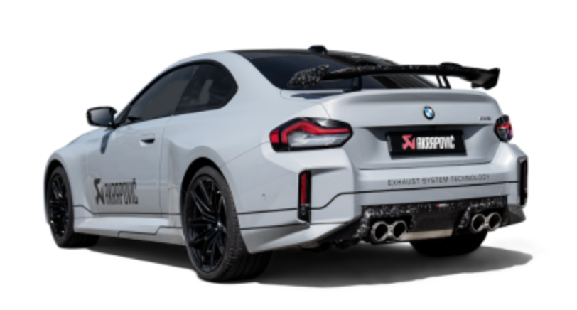 Set de Puntas de Escape Akrapovič Chopped Carbon BMW M2 Coupé (G87)