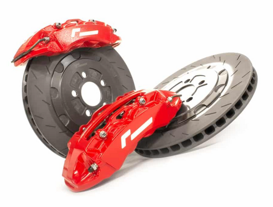 Kit de Frenos de Alto Rendimiento (BBK) Stage 2 Evo - 345mm - 4 Pistones / MQB / MQBE / Rojo