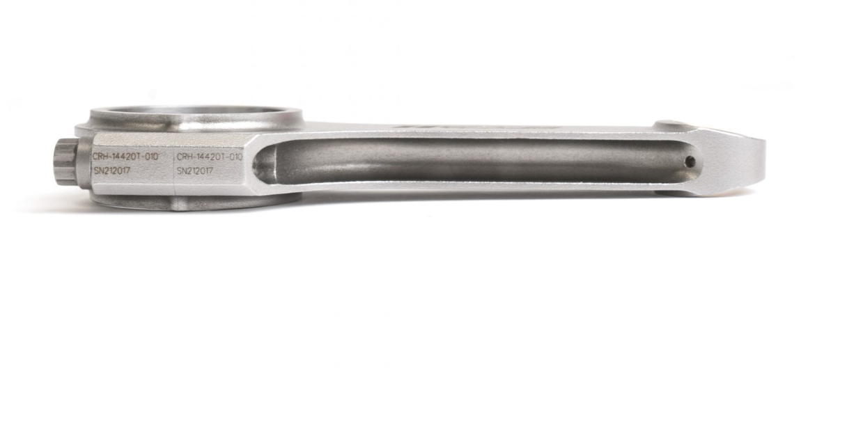 Bielas CTS Turbo VW y Audi 144×20 Perforadas con rifle cónico | Se adapta a MK5/B7 FSI 2.0T EA113 con pistones originales.