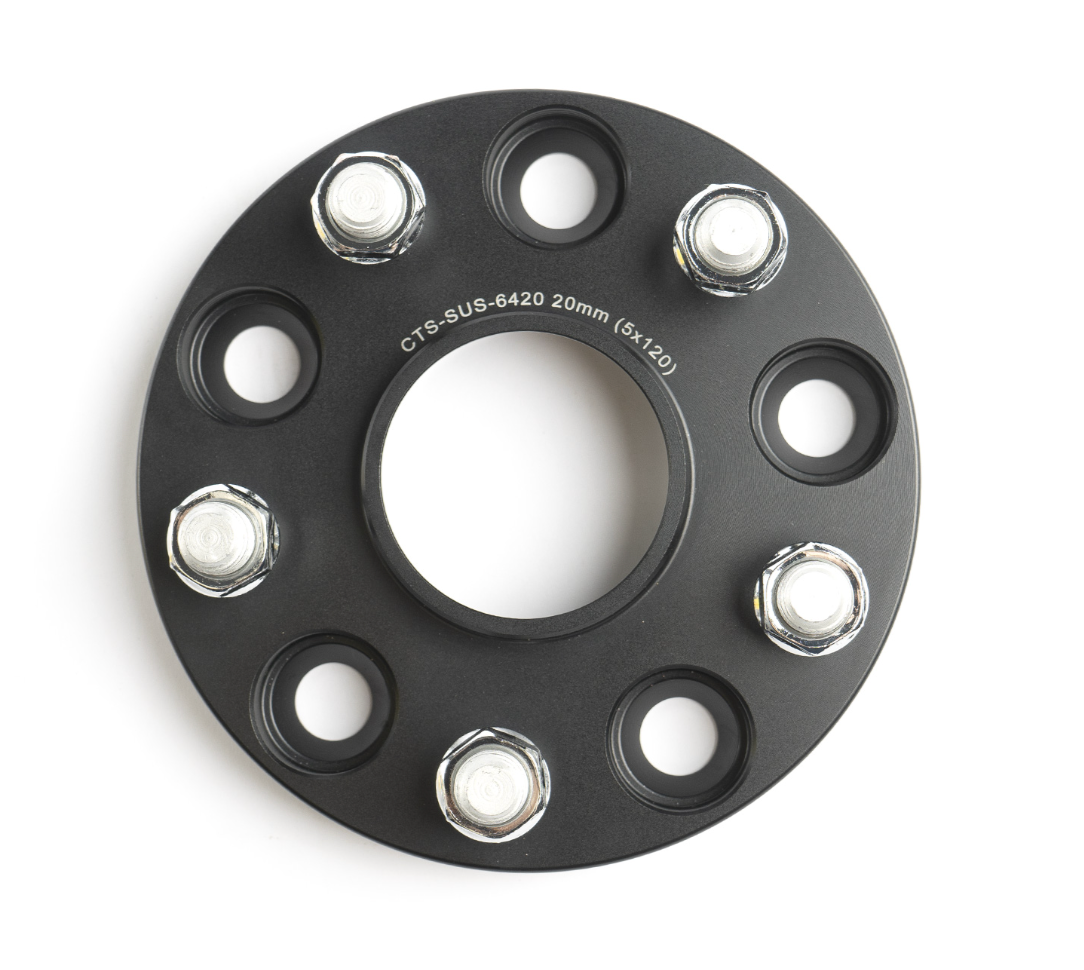 CTS Turbo Tesla Model S/Model X Espaciadores de rueda centrados en cubos (con labio) +20 mm | 5×120CB 64.1