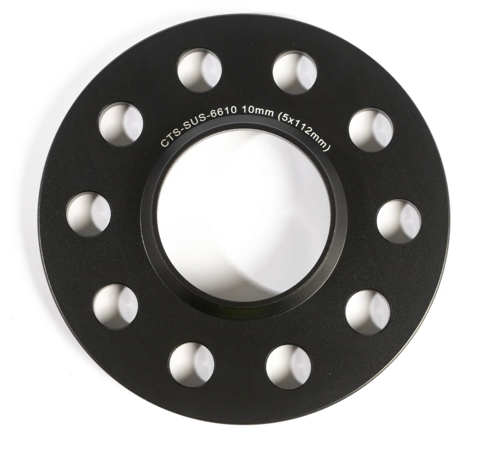 Espaciadores de rueda centrados en cubo CTS Turbo (con labio) +10 mm | 5×112CB 66.6 – AUDI