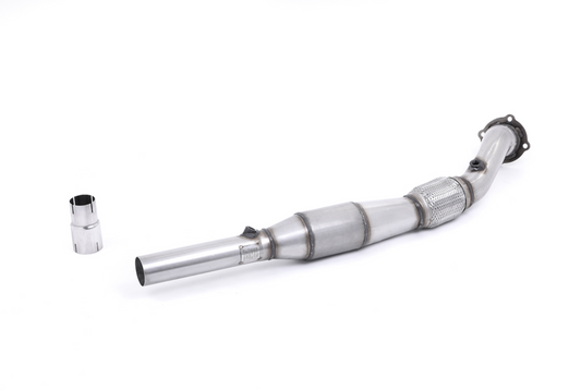 Downpipe de gran diámetro con catalizador deportivo de alto flujo Milltek para Seat Leon 1.8T y Cupra 180PS