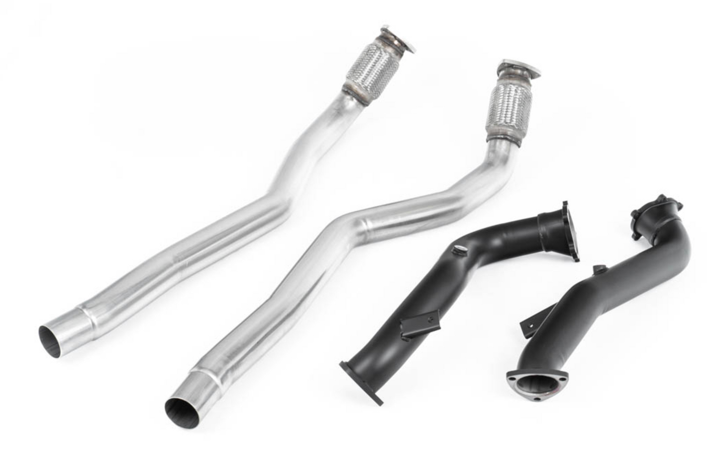 Downpipes de gran diámetro y tubos de supresión del catalizador Milltek - Audi RS6 C7 4.0 TFSI biturbo quattro inc Performance Edition
