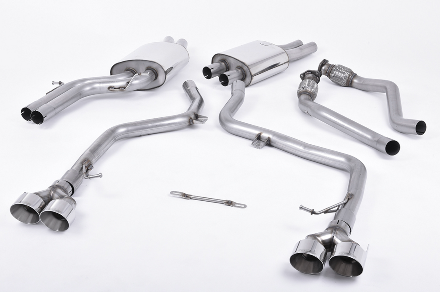 Sistema Cat-back Milltek - Audi S4 3.0 Supercharged V6 B8.5