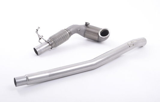 Downpipe de fundición con catalizador racing Milltek - Audi S3 2.0 TFSI quattro 3-Door 8V/8V.2 (Non-GPF Equipped Models Only)